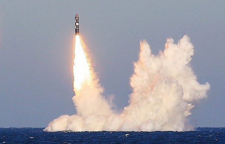 Russian Nuclear Submarine Test Launches Bulava Intercontinental Missile