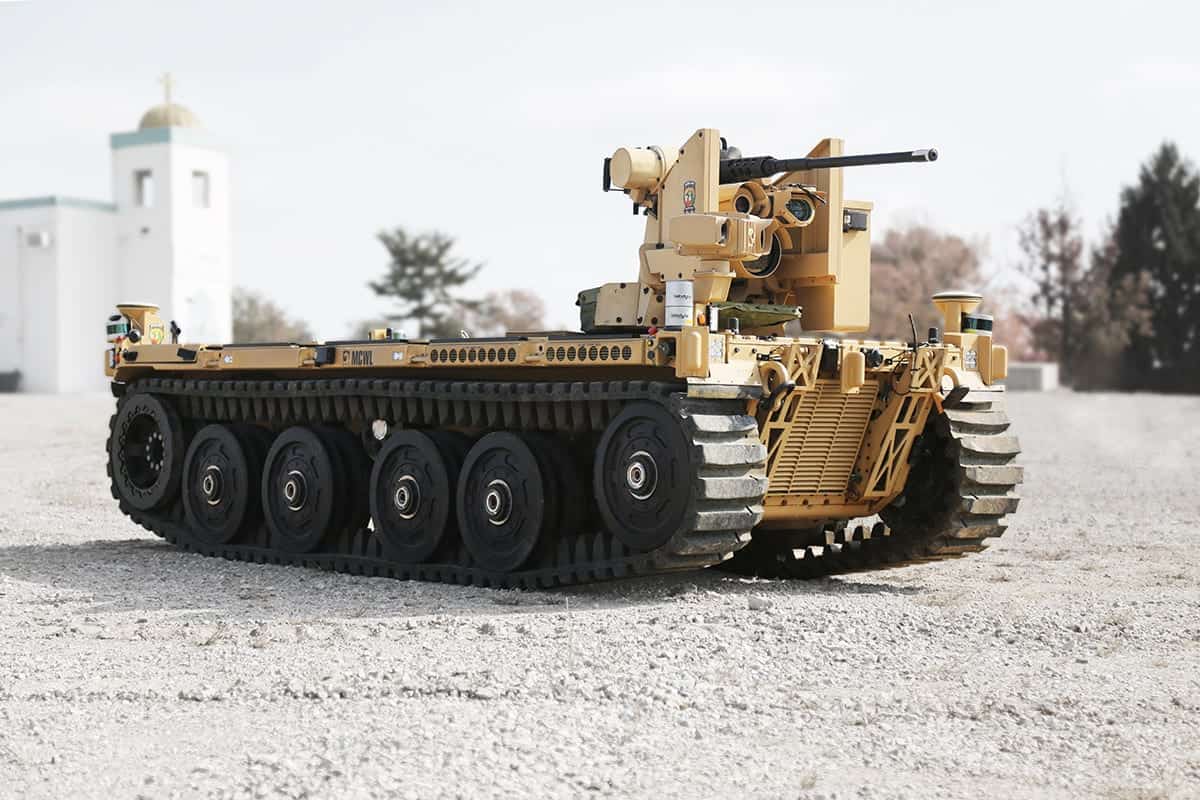 robotic combat vehicles RCV army