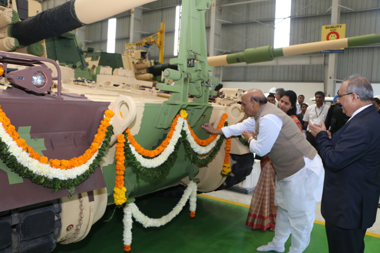 India self propelled artillery